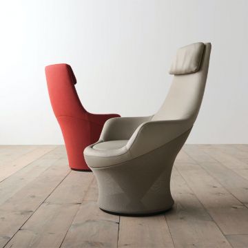 Dual High Back Lounge Chair